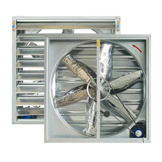 Large Wall Mounted Industrial Greenhouse Factory Ventilation Exhaust Fan 48inch 50inch 60inch for Poultry, Pig House